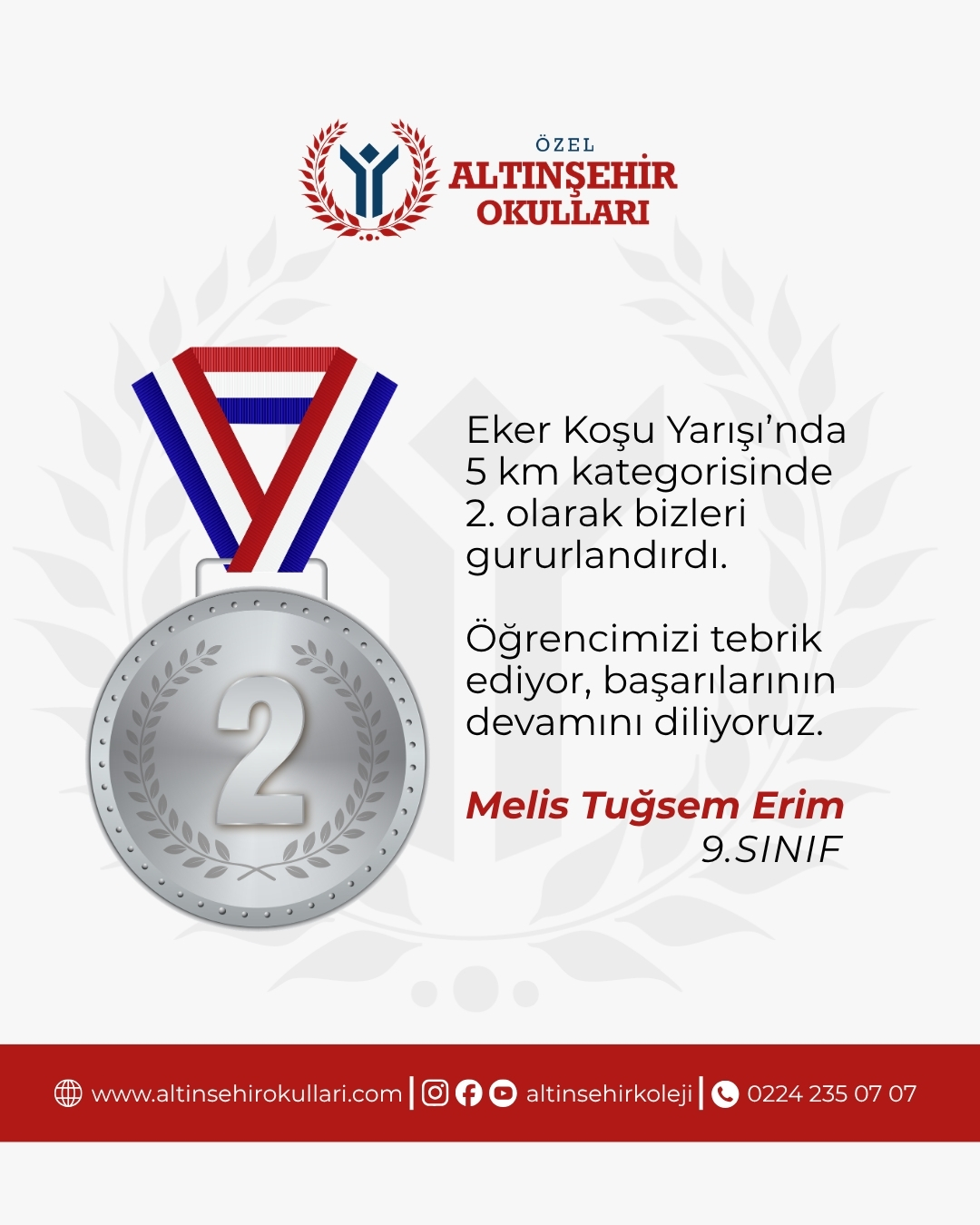 Eker Koşu Yarışı’nda Gururlandıran Başarı! 🥈